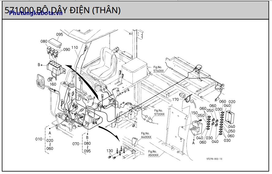Bộ dây điện (thân)